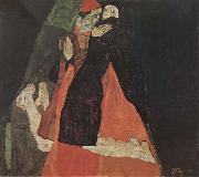 Cardinal and Nun Egon Schiele